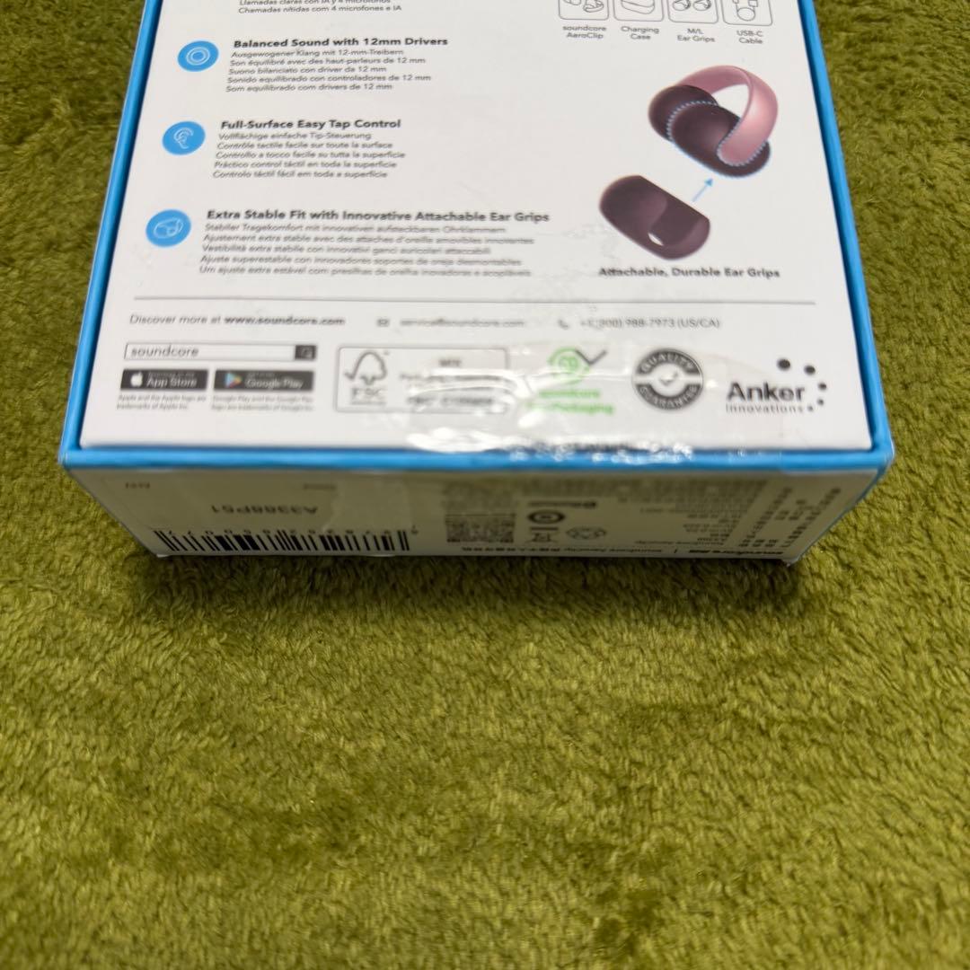 【新品／最安値】soundcore AeroClip ワイヤレスイヤホンの写真2枚目