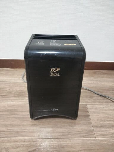 【コンパクト脱臭機】FUJITSU DAS-15E-B 小型・フィルター交換不要