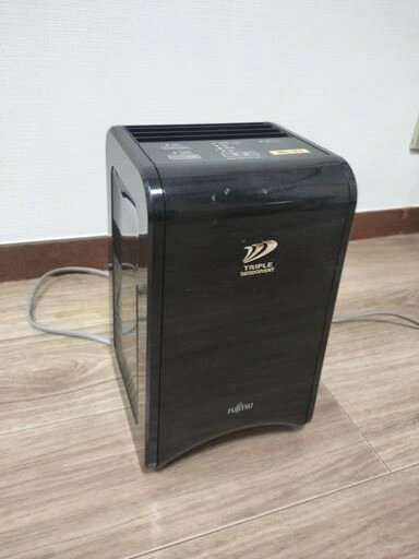 【コンパクト脱臭機】FUJITSU DAS-15E-B 小型・フィルター交換不要の写真2枚目