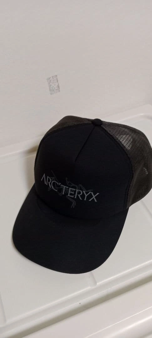 ARC'TERYX メッシュキャップ ブラック S/Mの写真2枚目