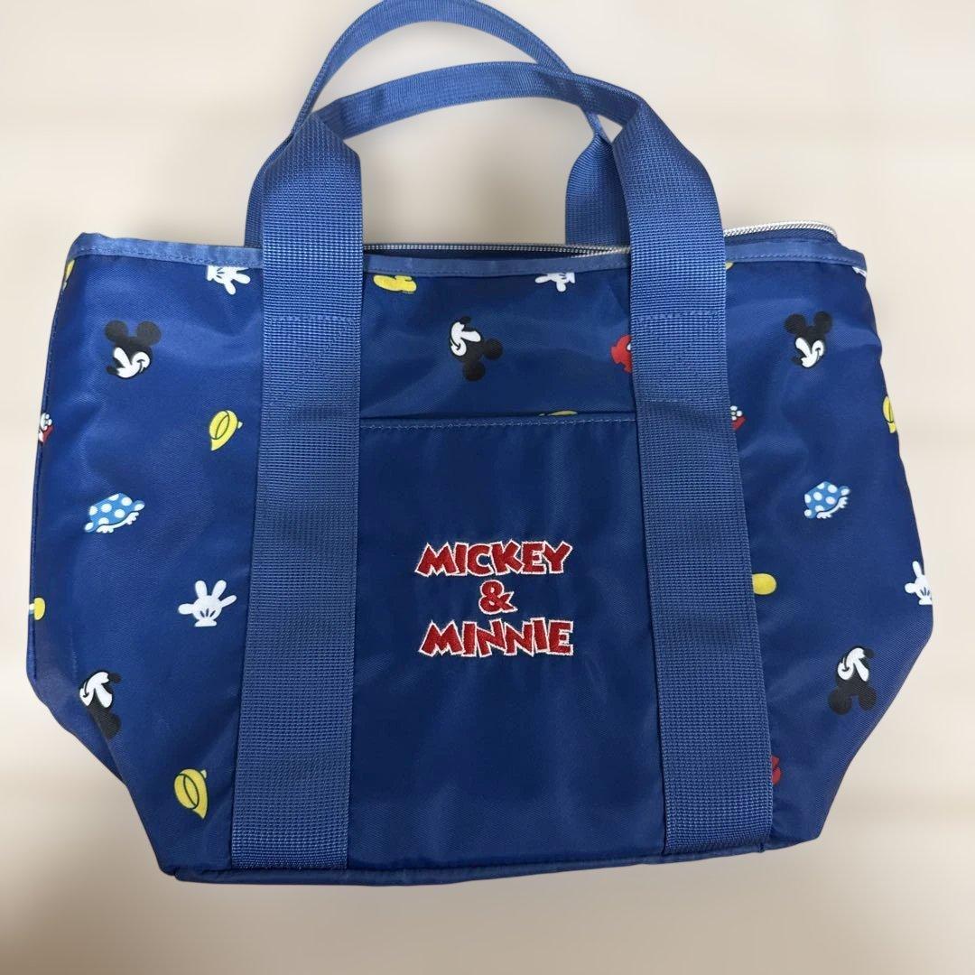 ディズニー ミニトート 保冷 2way カートバッグ アイコンブルー