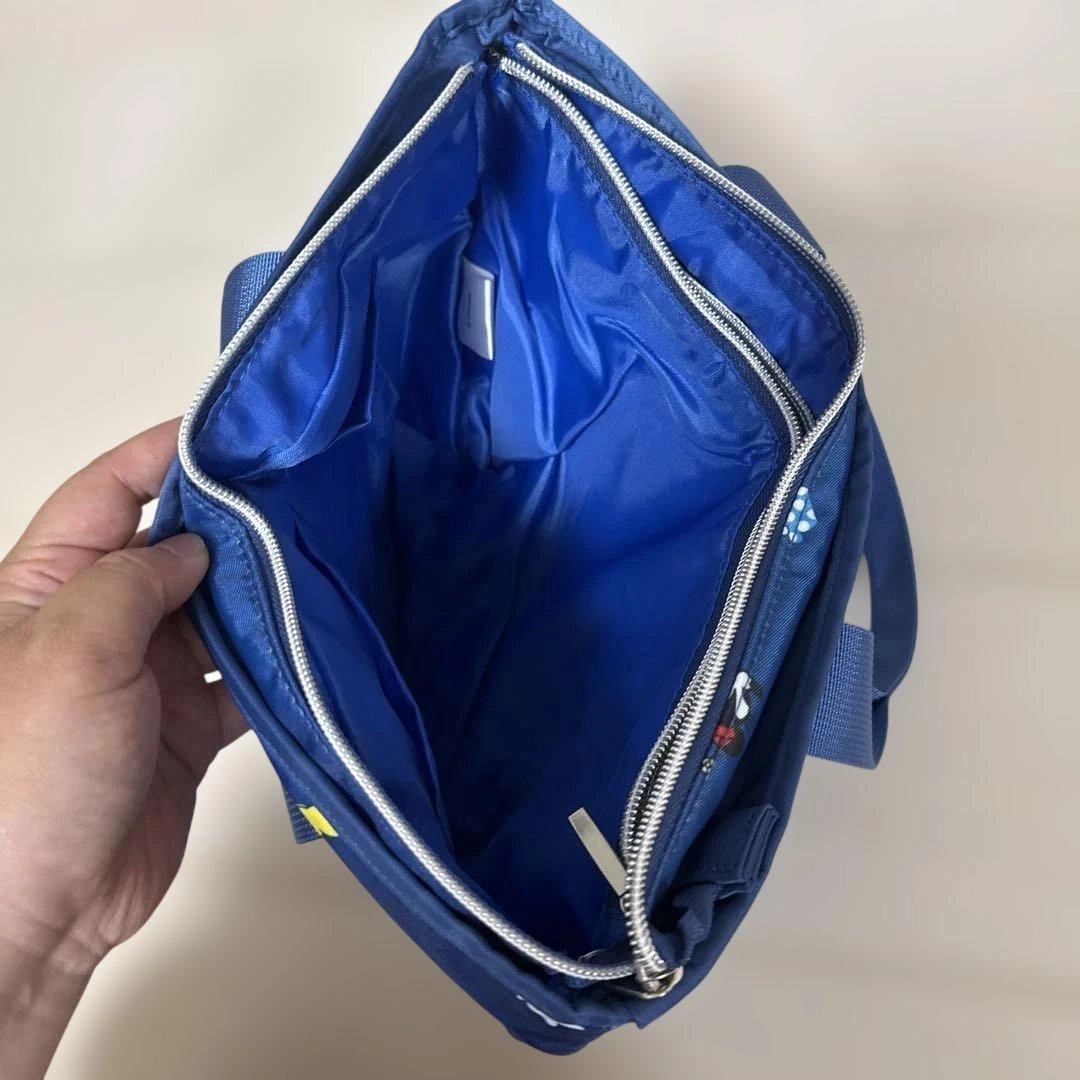ディズニー ミニトート 保冷 2way カートバッグ アイコンブルーの写真2枚目