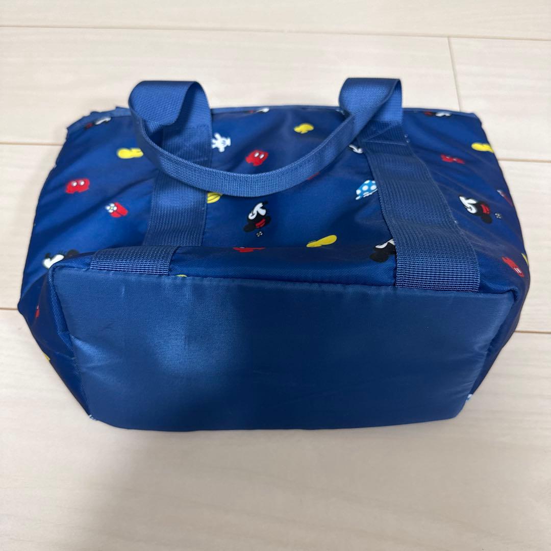 ディズニー ミニトート 保冷 2way カートバッグ アイコンブルーの写真4枚目
