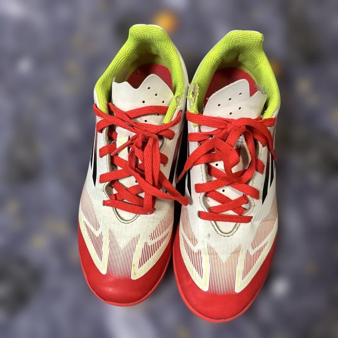adidas✨F50 キッズ サッカー　シューズ　21cmの写真2枚目