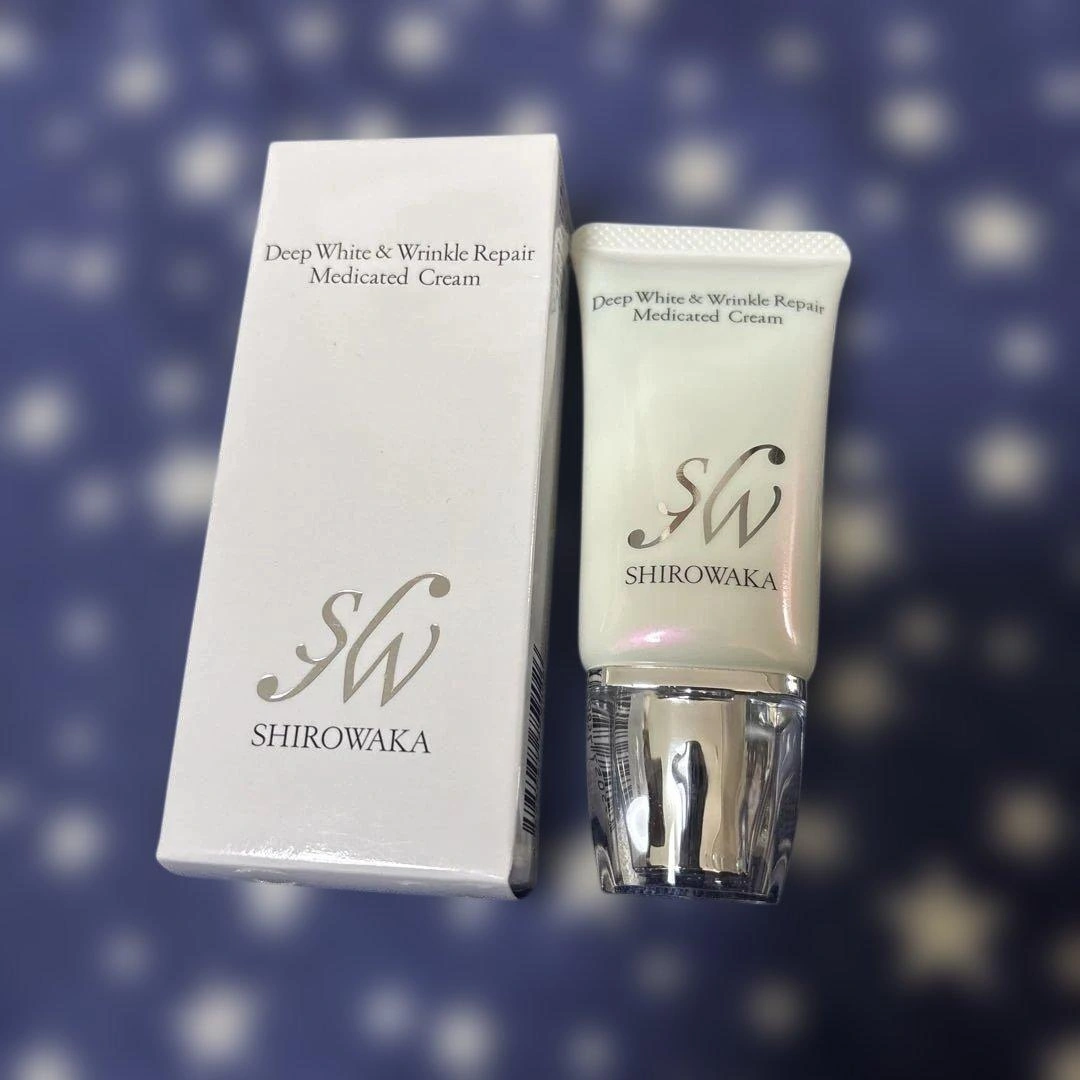 【新品✨】シロワカ✨ディープホワイト&リンクルリペア メディケイテッドクリーム