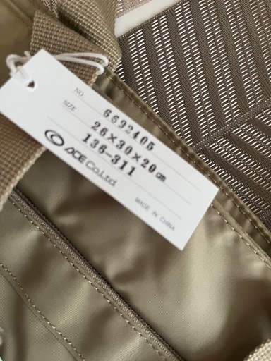 新品未使用バッグの写真2枚目