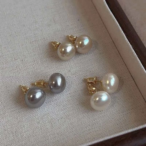 半額に値下げしました。ピアス ピンクの写真2枚目