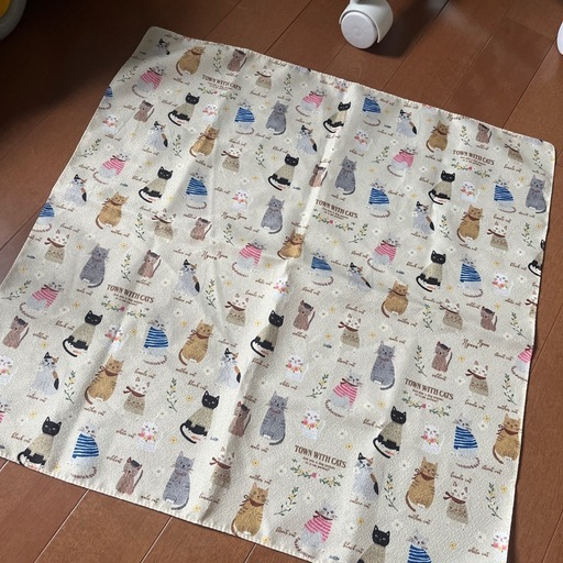 猫柄の風呂敷の写真2枚目