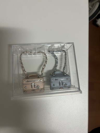 美品 値下げしました❣️ミニバッグ2個セット ピンク&水色
