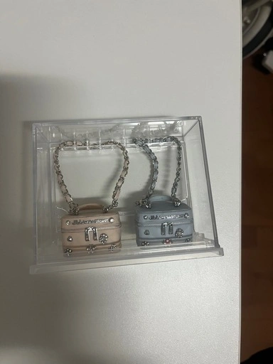 美品 値下げしました❣️ミニバッグ2個セット ピンク&水色