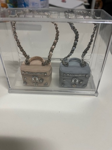 美品 値下げしました❣️ミニバッグ2個セット ピンク&水色の写真2枚目
