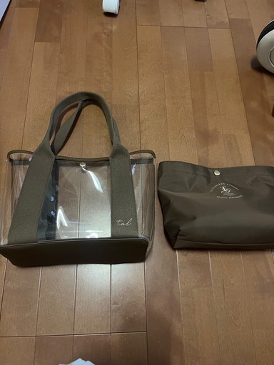 美品　値下げしました❣️透明なバッグ👜の写真2枚目