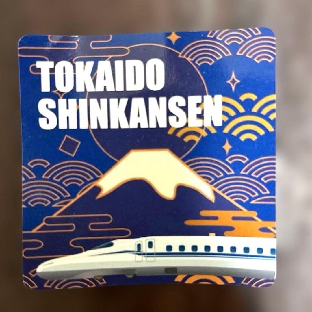 ⭐️非売品⭐️東海道新幹線 ステッカー 富士山　縦横6センチ