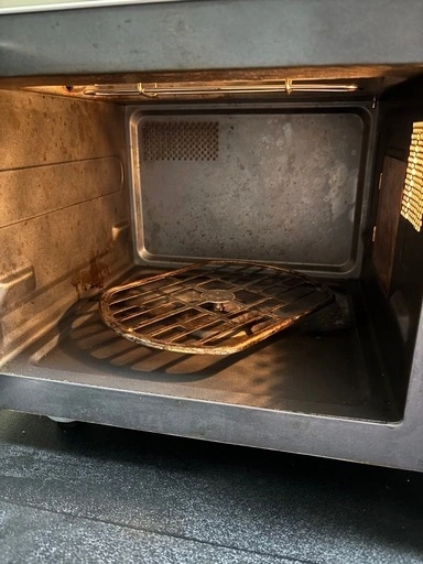 17年製ヤマダオーブンレンジ600w450w200wの写真2枚目