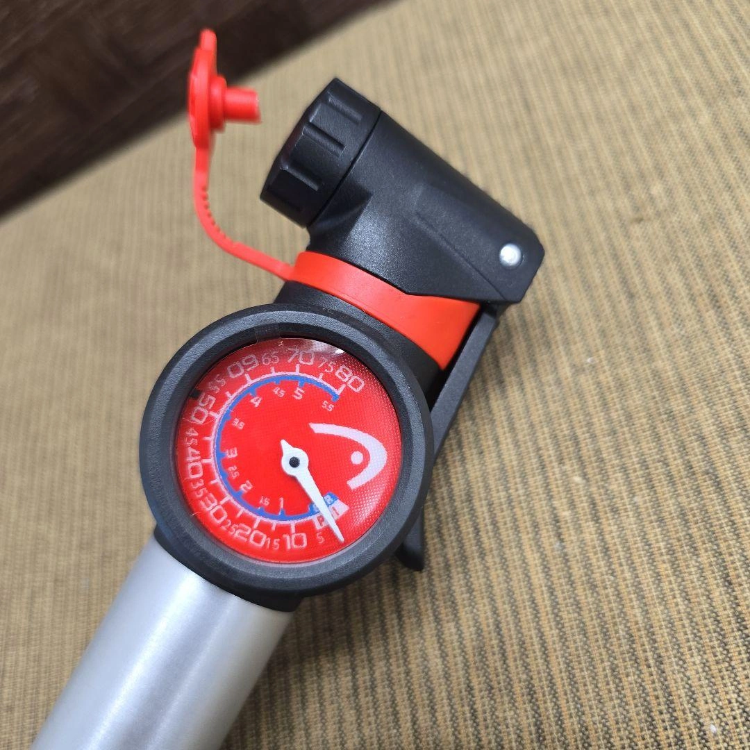 HEAD X3 / X4 PUMP 専用 高圧空気入れ(圧力計付き)の写真3枚目