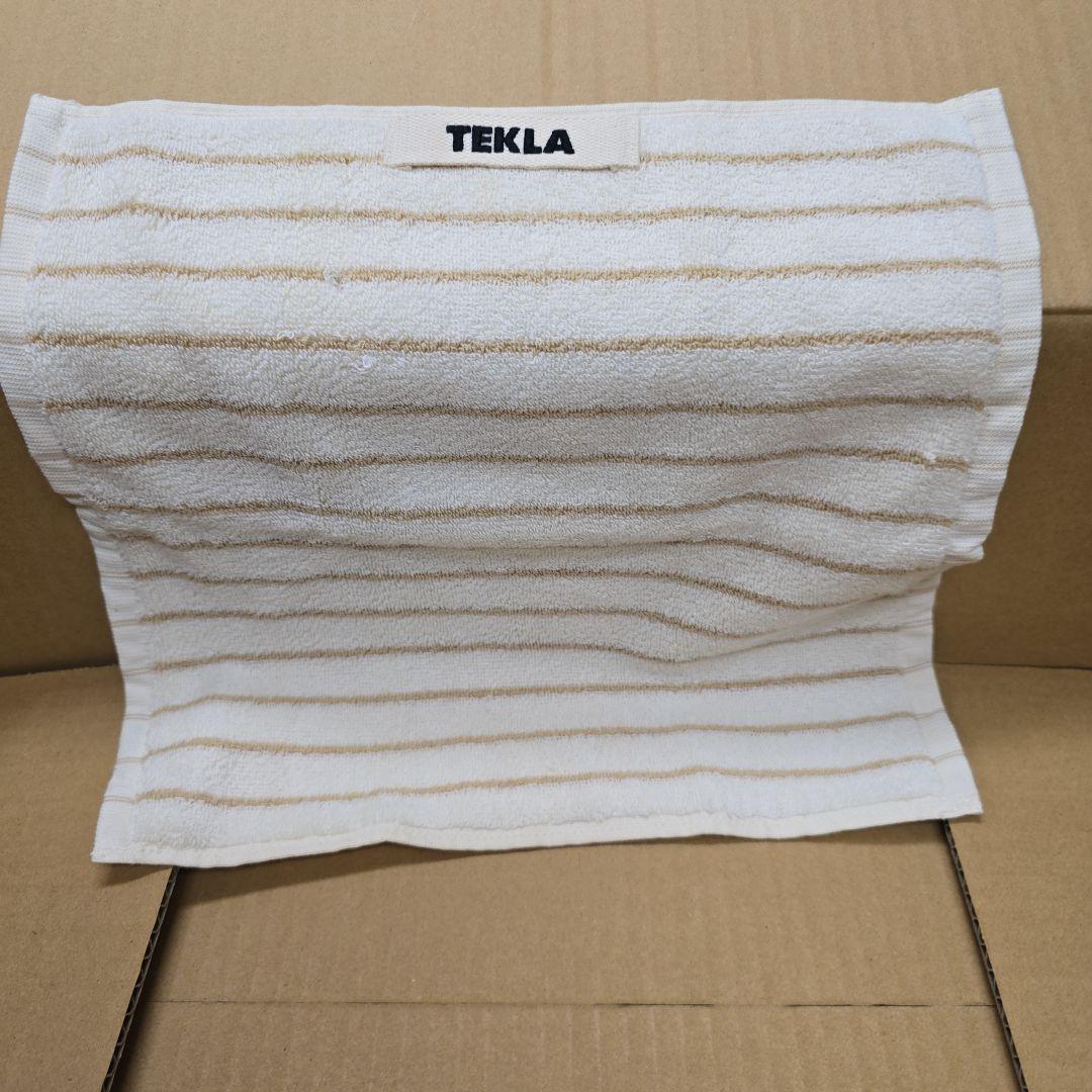 TEKLA テクラ ハンドタオル 2枚セット ストライプの写真2枚目