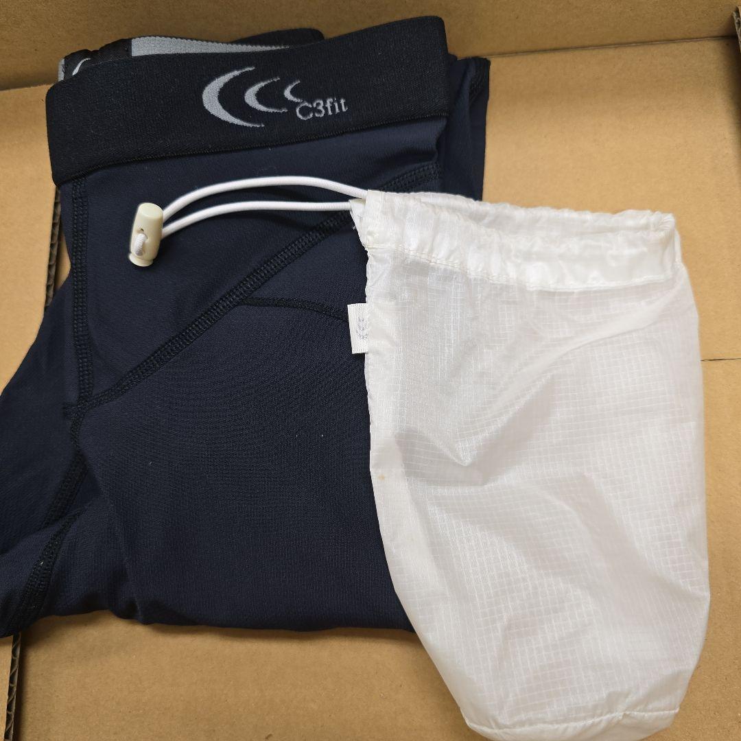 C3FIT Sサイズ 袋付き インパクトロングタイツ コンプレッションインナー
