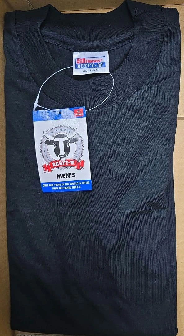 Hanes BEEFY-T リンクコーデ用 メンズ(L) ボーイズ(M・140)の写真2枚目