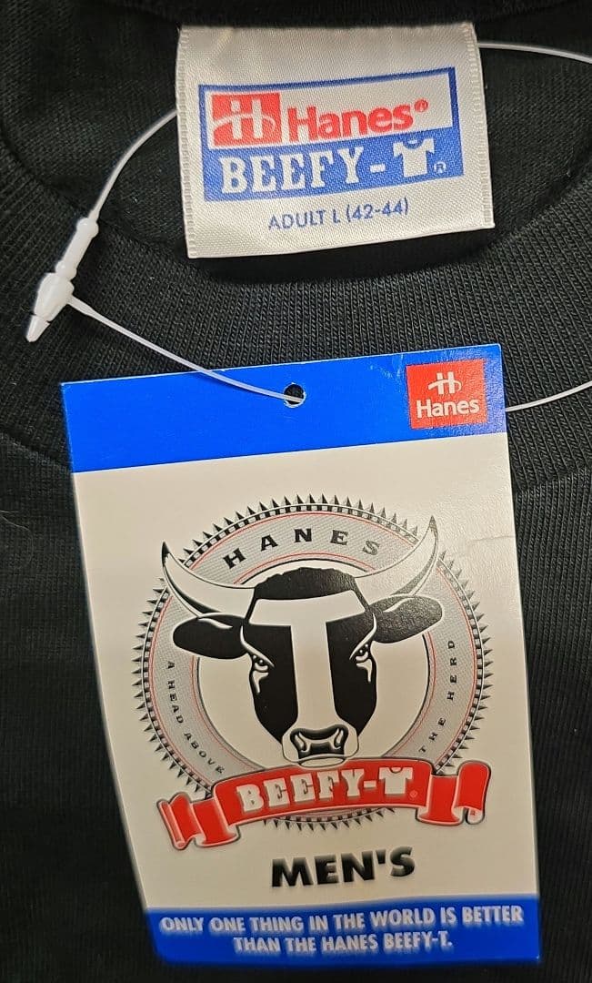Hanes BEEFY-T リンクコーデ用 メンズ(L) ボーイズ(M・140)の写真4枚目