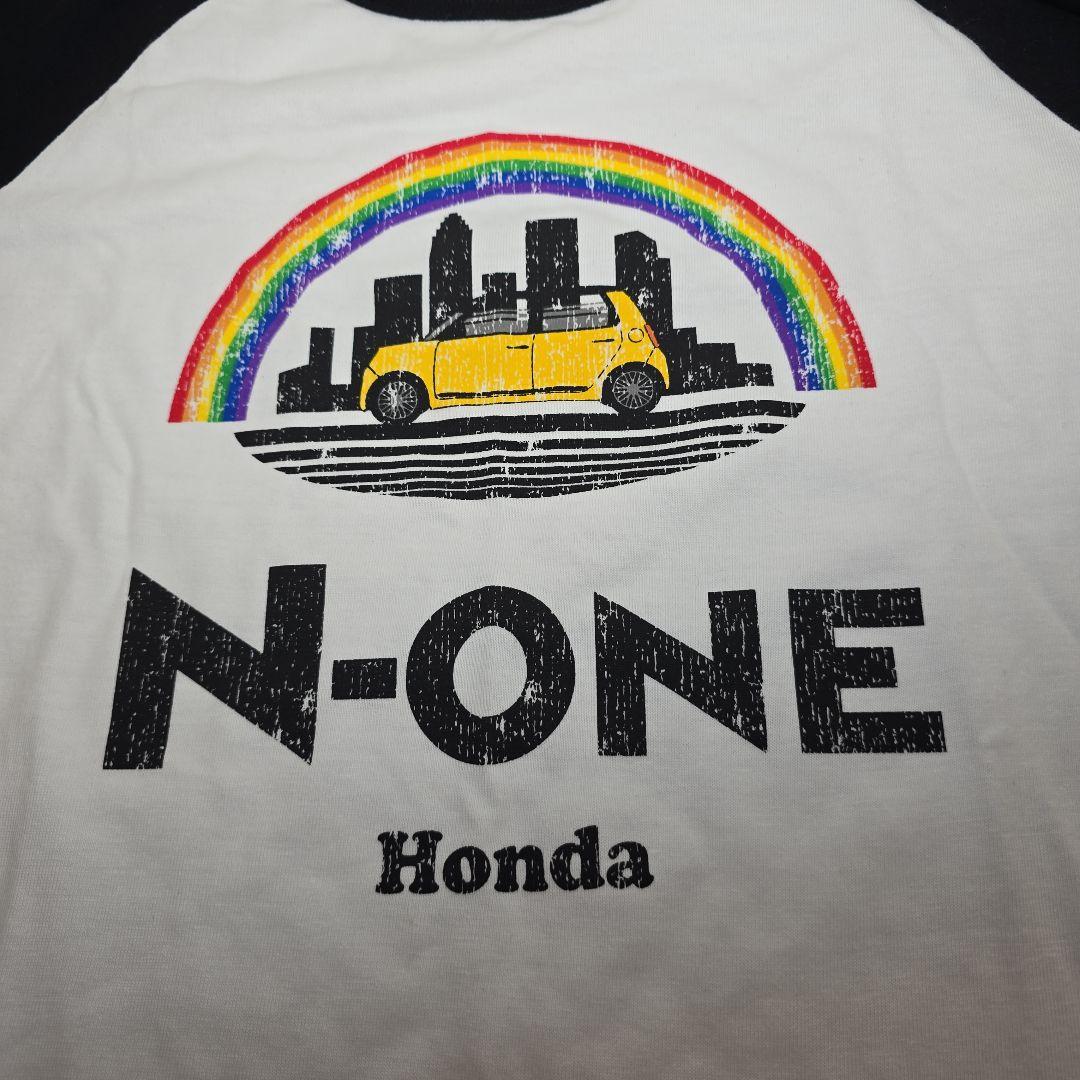 HONDA N-ONE M 7分袖 (ラグラン袖) Tシャツ CM 使用デザインの写真3枚目