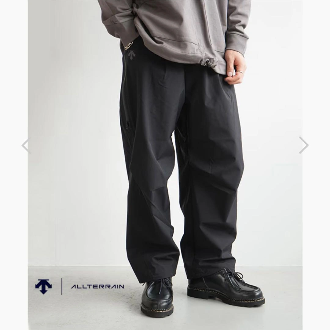 DESCENTE ALLTERRAIN ハードシェルテーパードパンツ Sサイズ