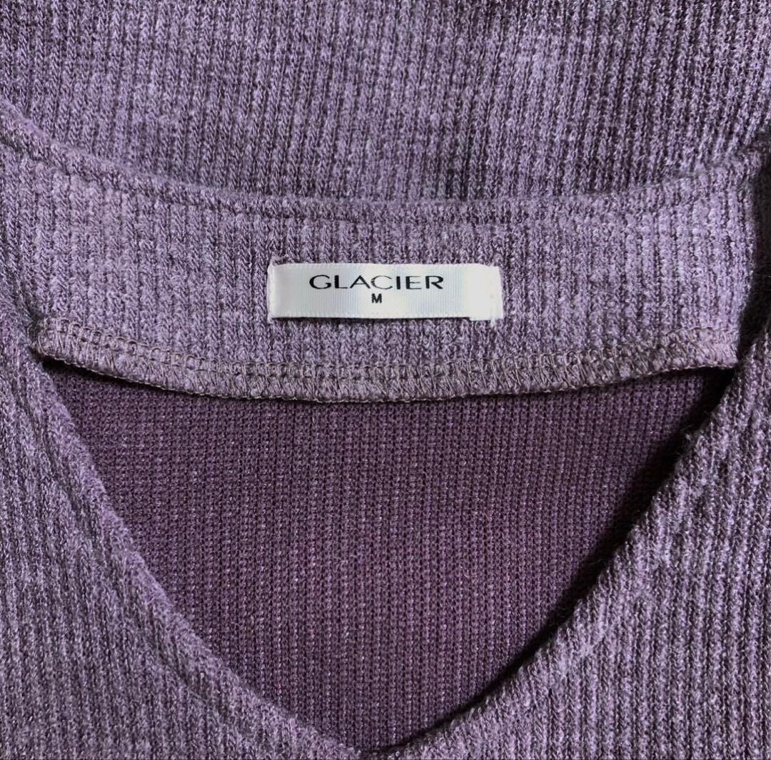 【新品】長袖トップス/ワンピース/チュニック/M/ニット/Vネック/ロング丈の写真3枚目