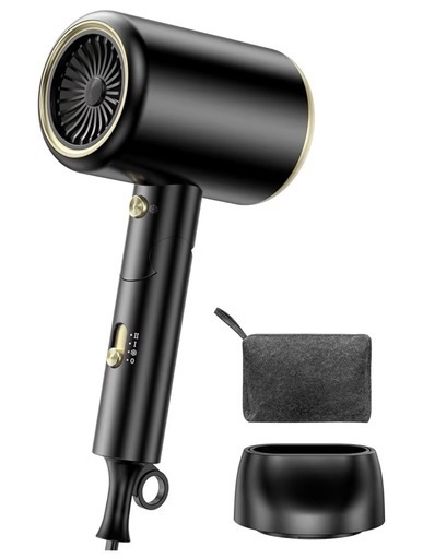 新品未開封 高速ヘアドライヤー マイナスイオン搭載 大風量 付属品付き