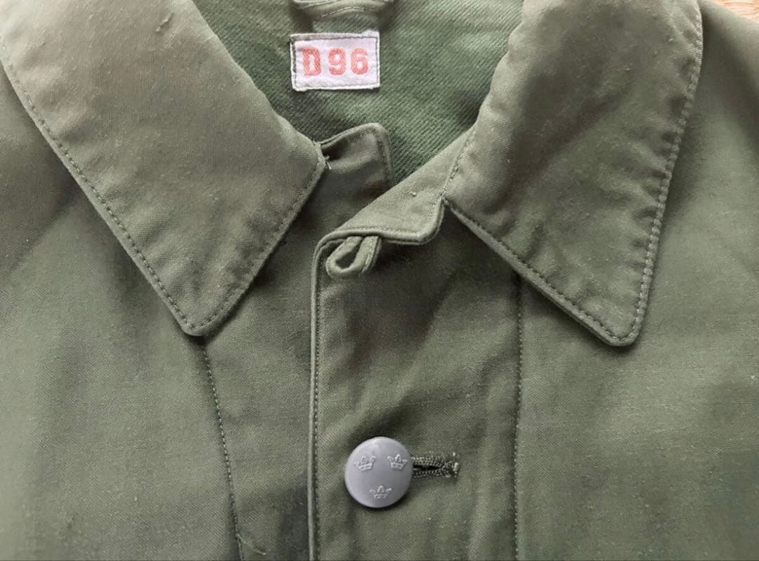 【名作実物】スウェーデン軍 M-59 フィールドジャケット ミリタリー アメカジの写真3枚目