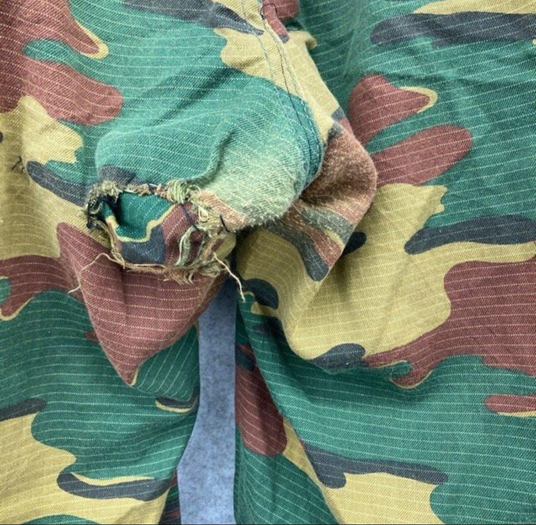 【実物】ベルギー軍 ジグソーカモ カーゴパンツ L ユーロ ミリタリー アメカジの写真6枚目
