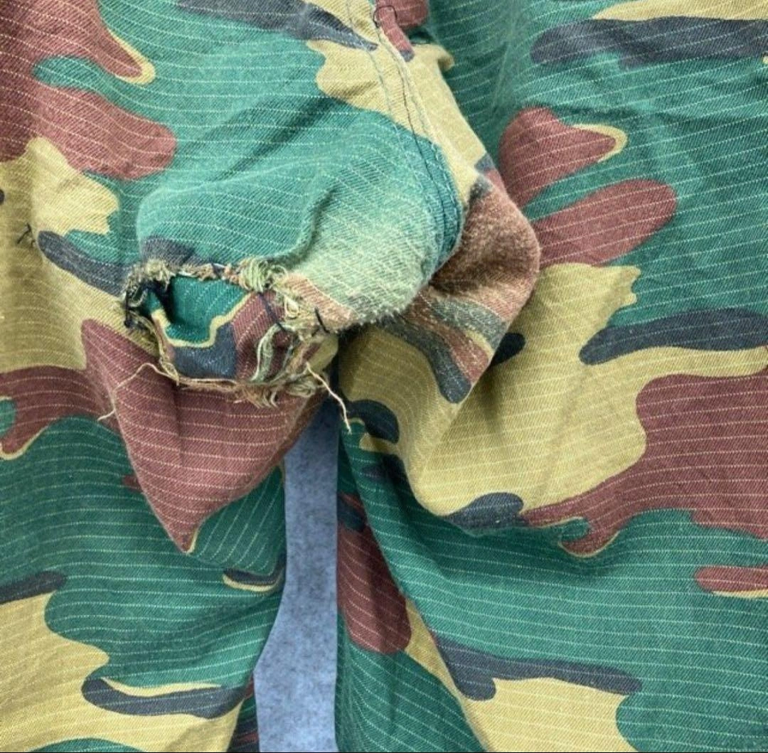 【実物】ベルギー軍 ジグソーカモ カーゴパンツ L ユーロ ミリタリー アメカジの写真6枚目