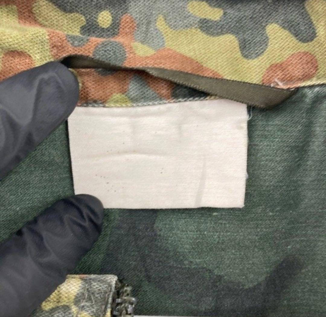 【希少実物】ドイツ軍 フレック迷彩 カバーオール L ツナギ タンカースーツの写真4枚目