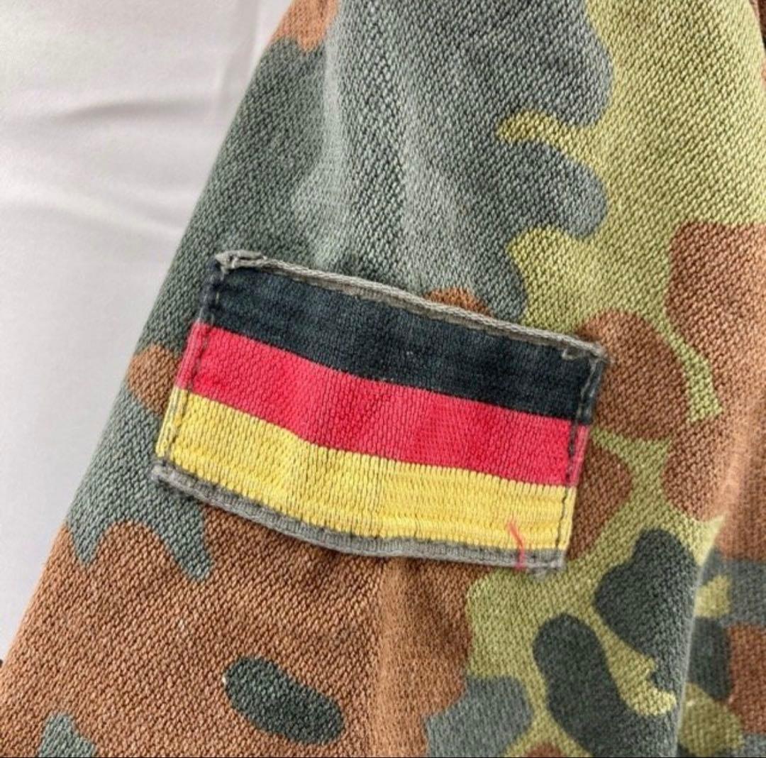 【希少実物】ドイツ軍 フレック迷彩 カバーオール L ツナギ タンカースーツの写真6枚目
