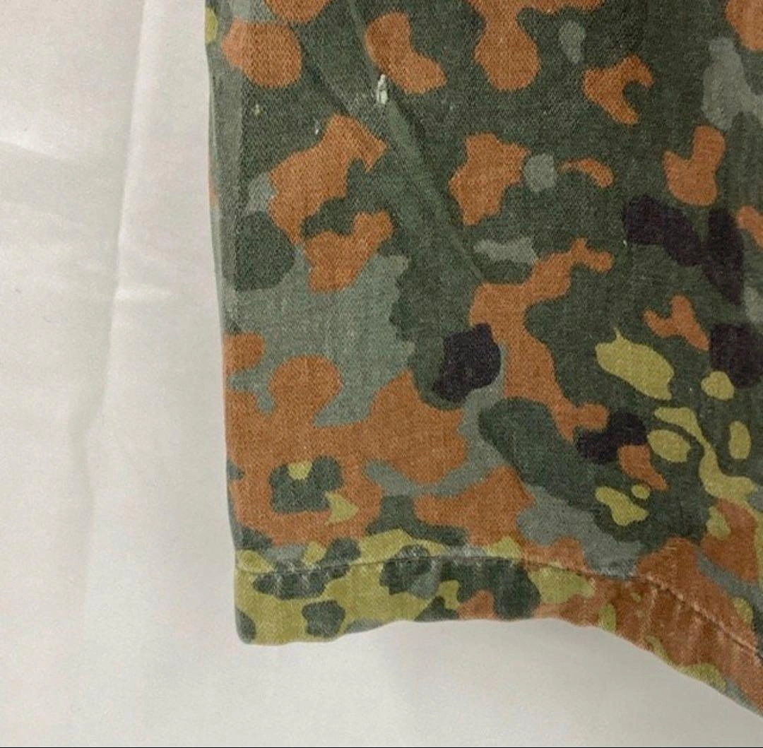 【希少実物】ドイツ軍 フレック迷彩 カバーオール L ツナギ タンカースーツの写真8枚目