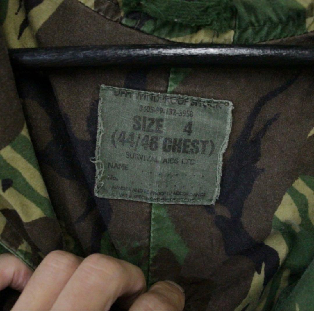 【名作】SURVIVAL AIDS SAS型 スモック イギリス軍 DPMカモの写真3枚目