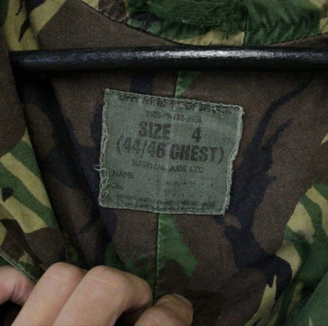 【名作】SURVIVAL AIDS SAS型 スモック イギリス軍 DPMカモの写真3枚目