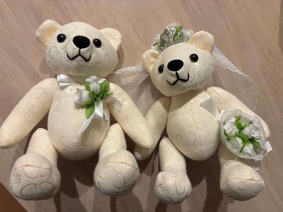 ヨンドシー　4℃ くま　ぬいぐるみ　結婚式　非売品　ブライダル