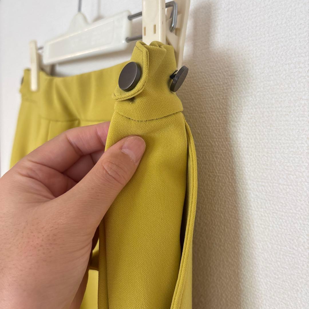 ☆グレースクラス☆スラックス パンツ イエローの写真4枚目