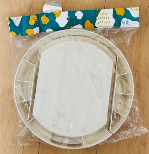 【新品】 排水できる鉢受台 ホワイトの写真2枚目