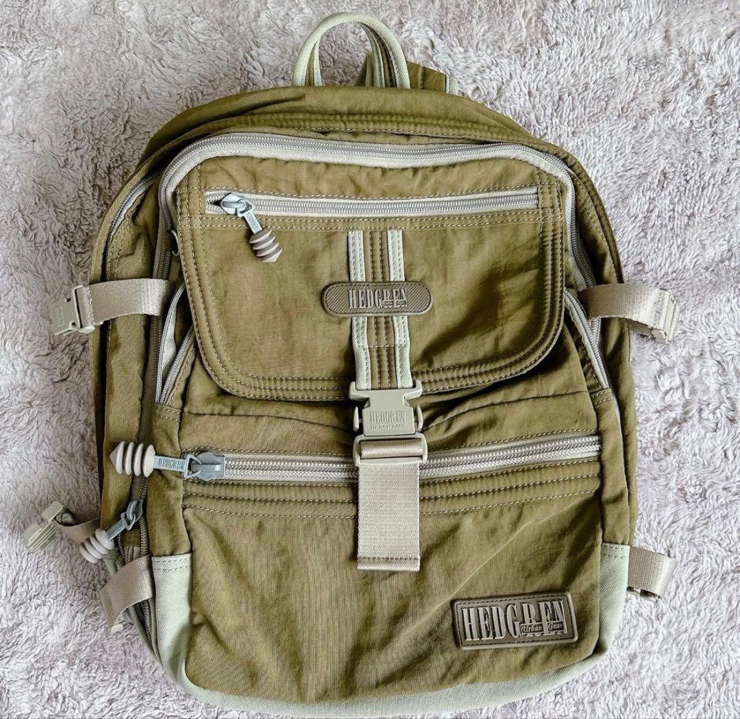EDGREN ヘデグレン リュック バックパック カーキ urban gearの写真2枚目