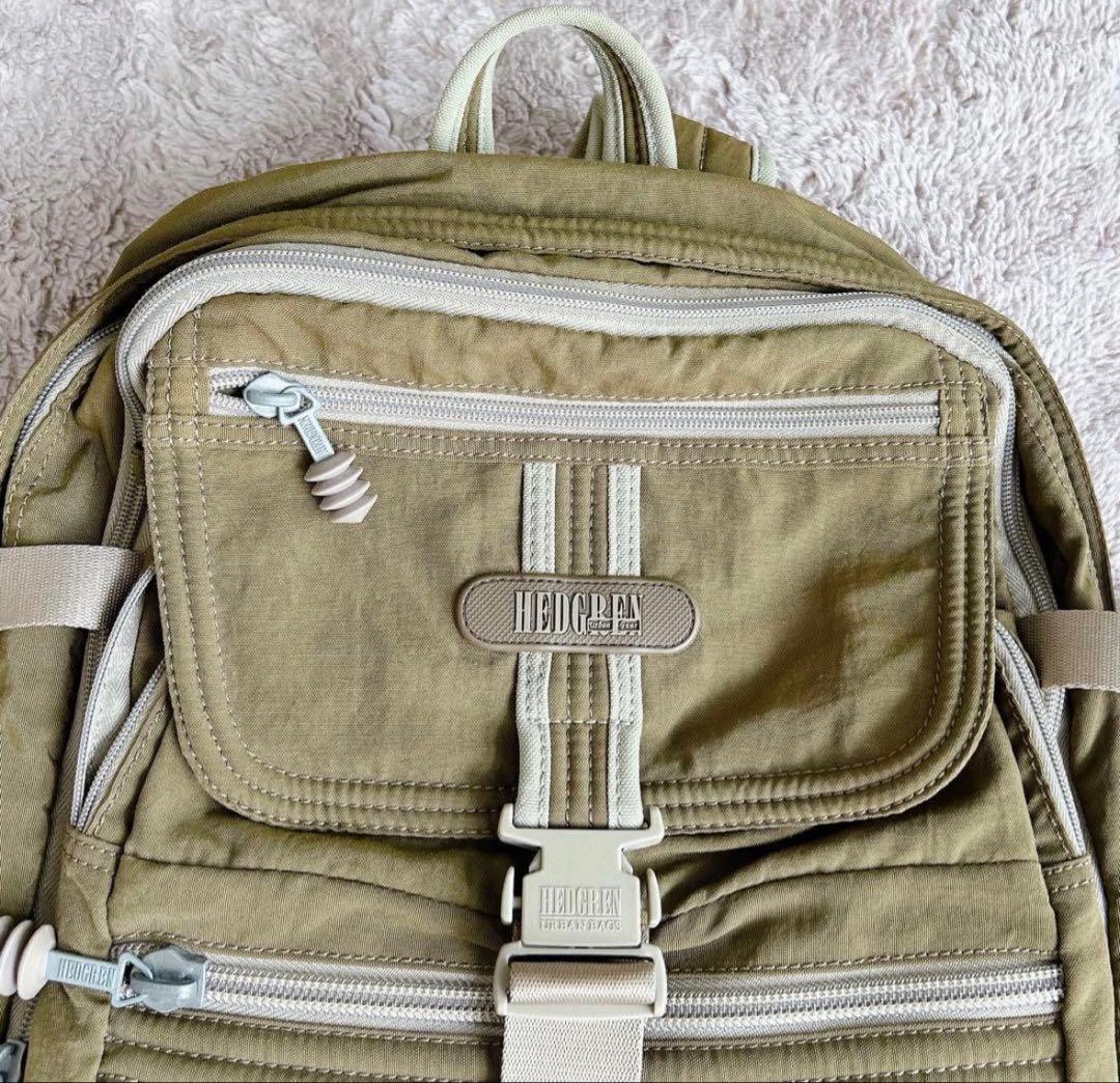 EDGREN ヘデグレン リュック バックパック カーキ urban gearの写真5枚目