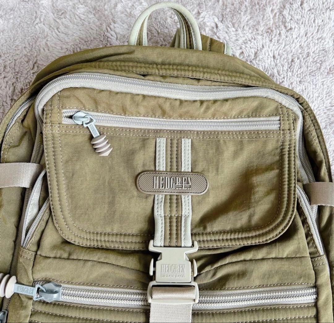 EDGREN ヘデグレン リュック バックパック カーキ urban gearの写真5枚目