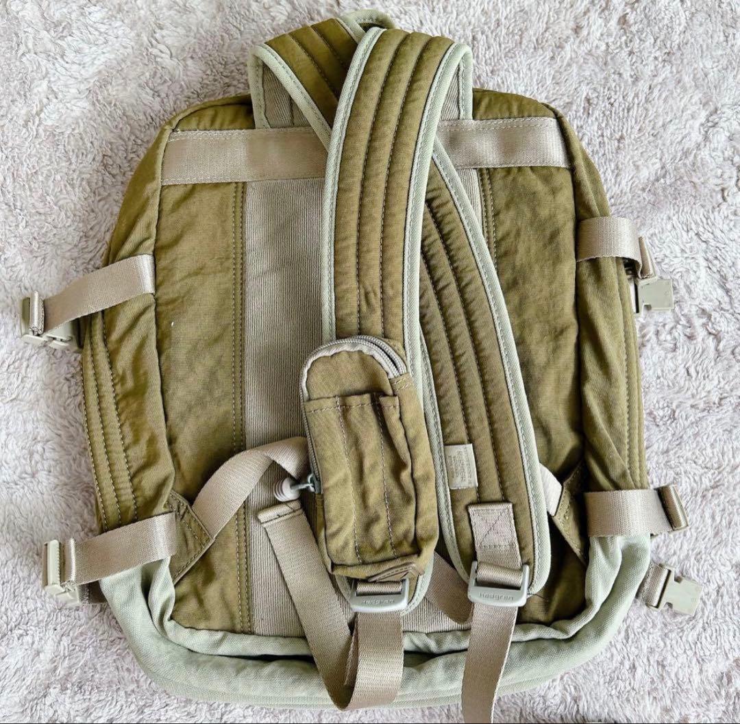 EDGREN ヘデグレン リュック バックパック カーキ urban gearの写真8枚目