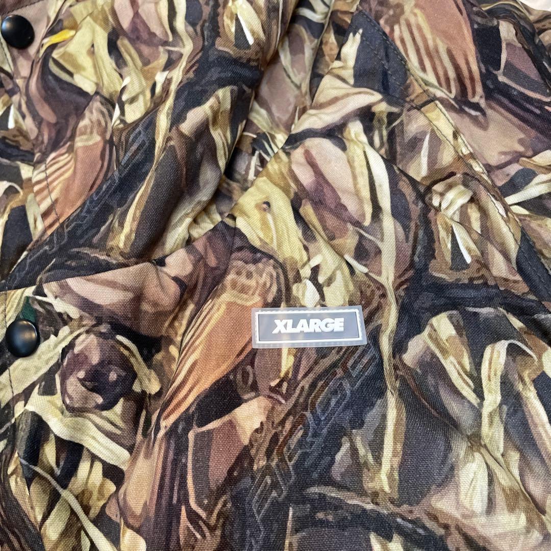 XLARGE エクストララージ カモフラージュジャケット メンズLサイズの写真6枚目