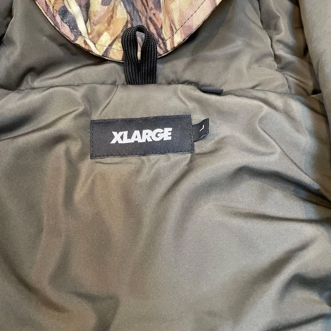 XLARGE エクストララージ カモフラージュジャケット メンズLサイズの写真7枚目