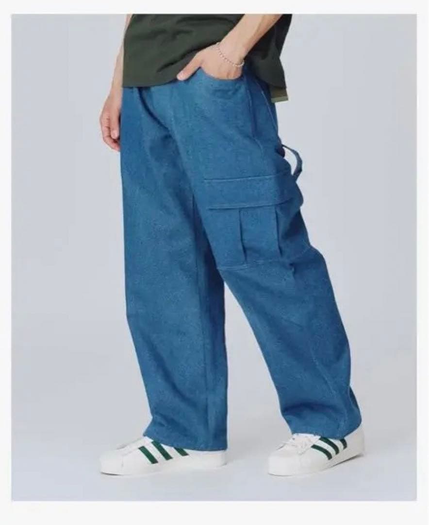 XLARGE エクストララージ ペインターパンツ デニム 34 インディゴ 新品の写真2枚目