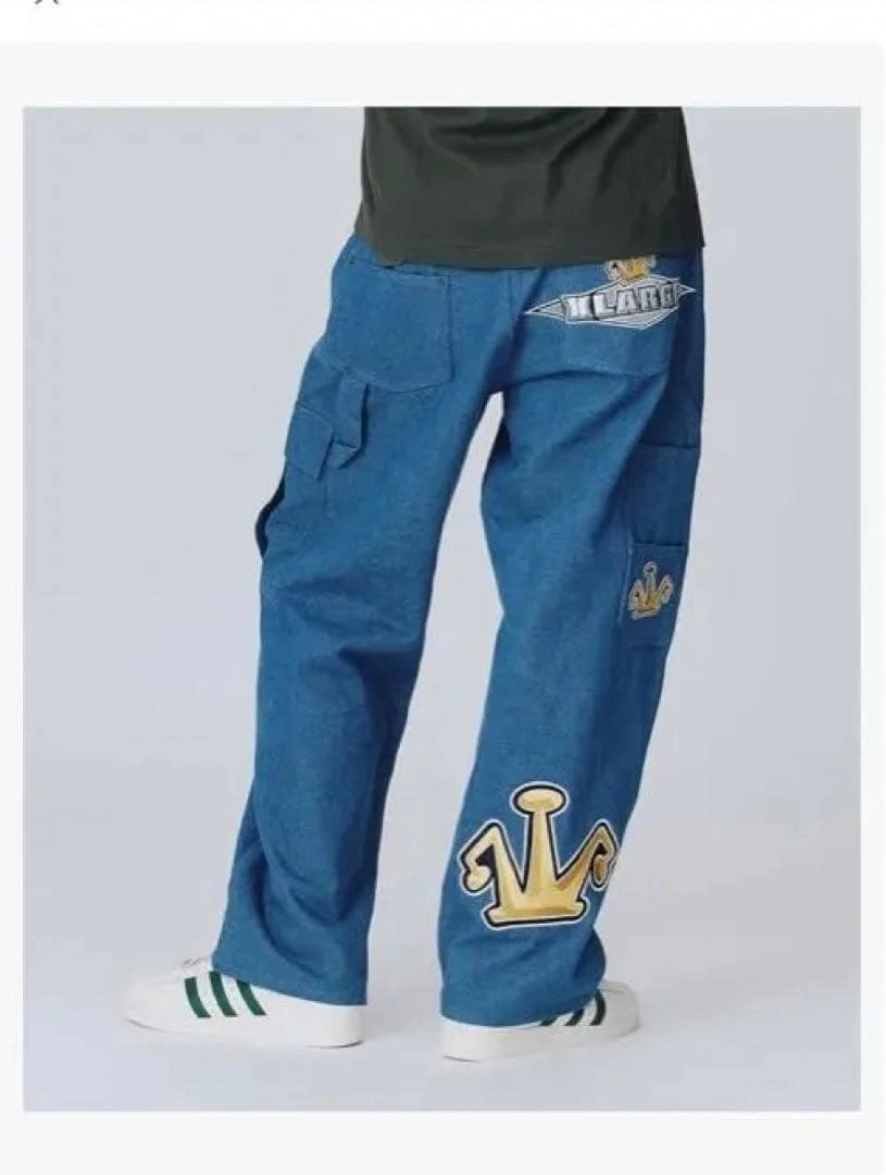 XLARGE エクストララージ ペインターパンツ デニム 34 インディゴ 新品の写真3枚目