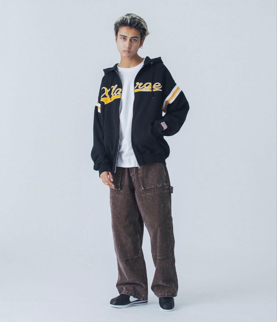 XLARGE エクストララージ PAINTER パンツ L -Brown 新品の写真4枚目