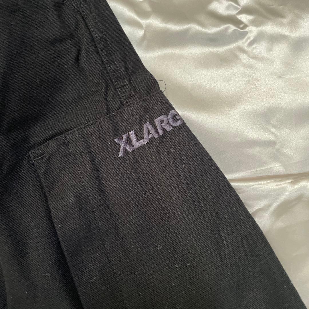 XLARGE エクストララージ カーゴパンツ 34サイズ ブラック 黒 美品の写真3枚目