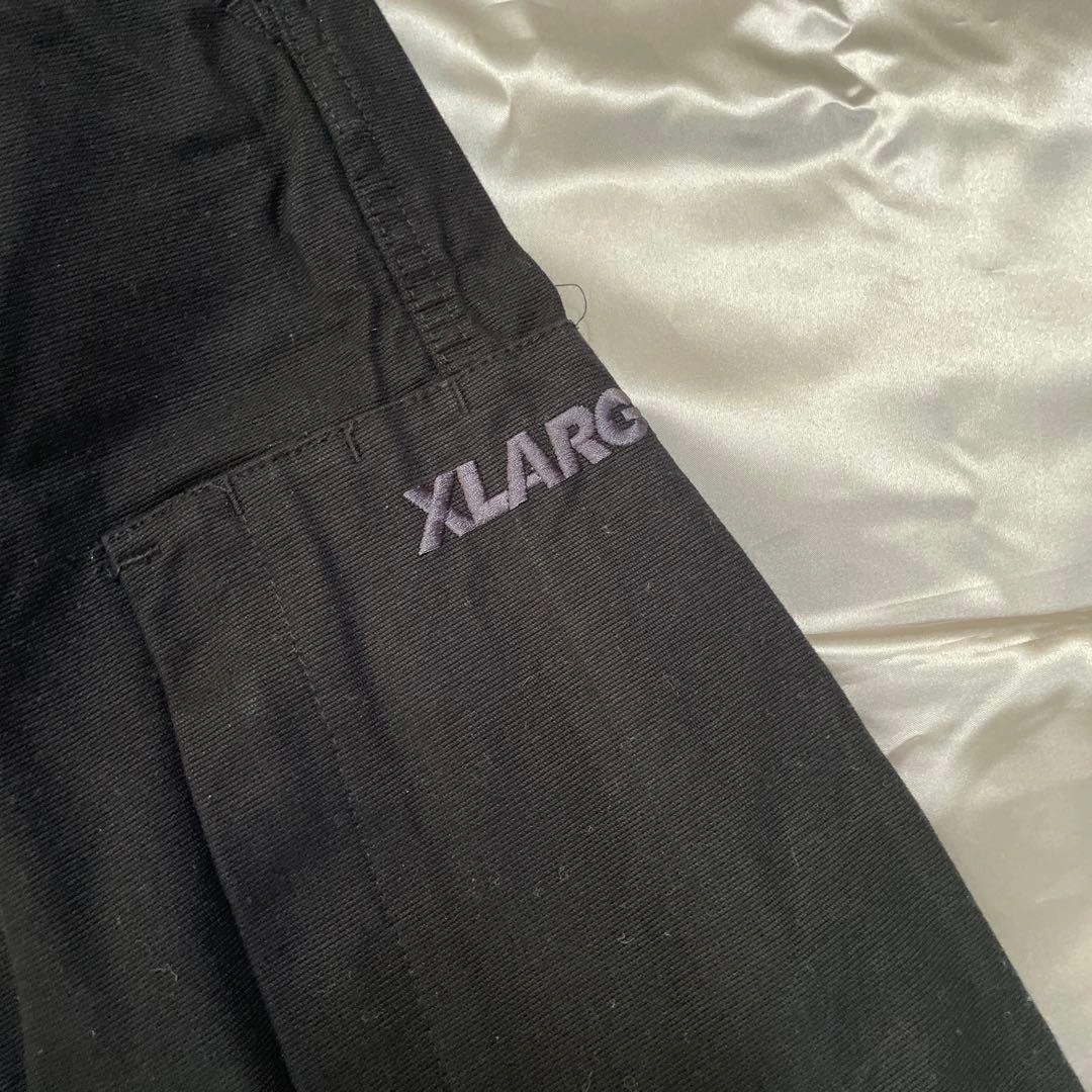 XLARGE エクストララージ カーゴパンツ 34サイズ ブラック 黒 美品の写真3枚目