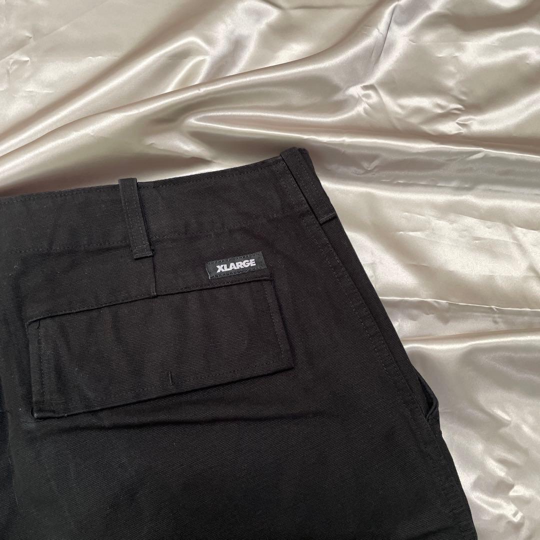 XLARGE エクストララージ カーゴパンツ 34サイズ ブラック 黒 美品の写真6枚目